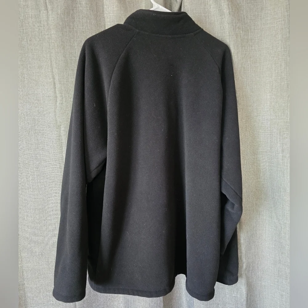 The North Face Chimborazo A33X Black Full Zip Fleece Jacket Mens Size XXL